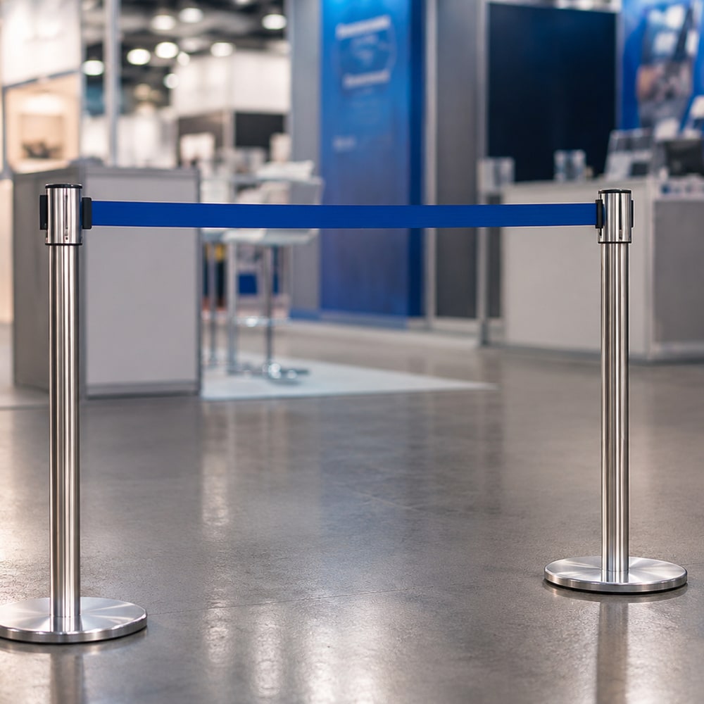 Blue belt barrier