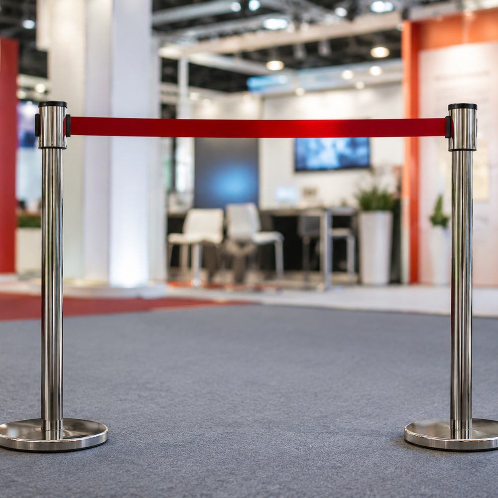 Red belt barrier