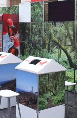 AV equipment at an event