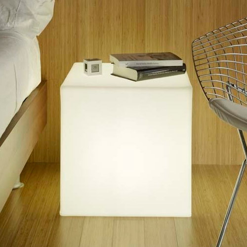 LED decorative cube hire (32 and 45 cm)