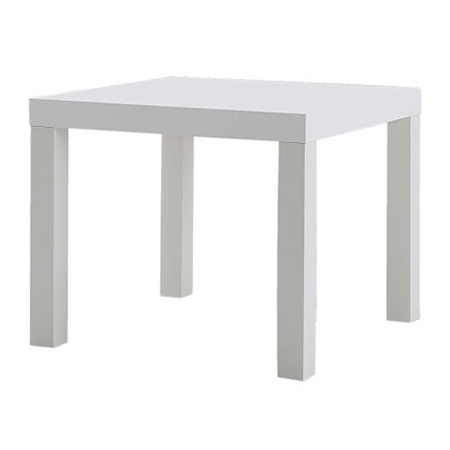Lack table hire